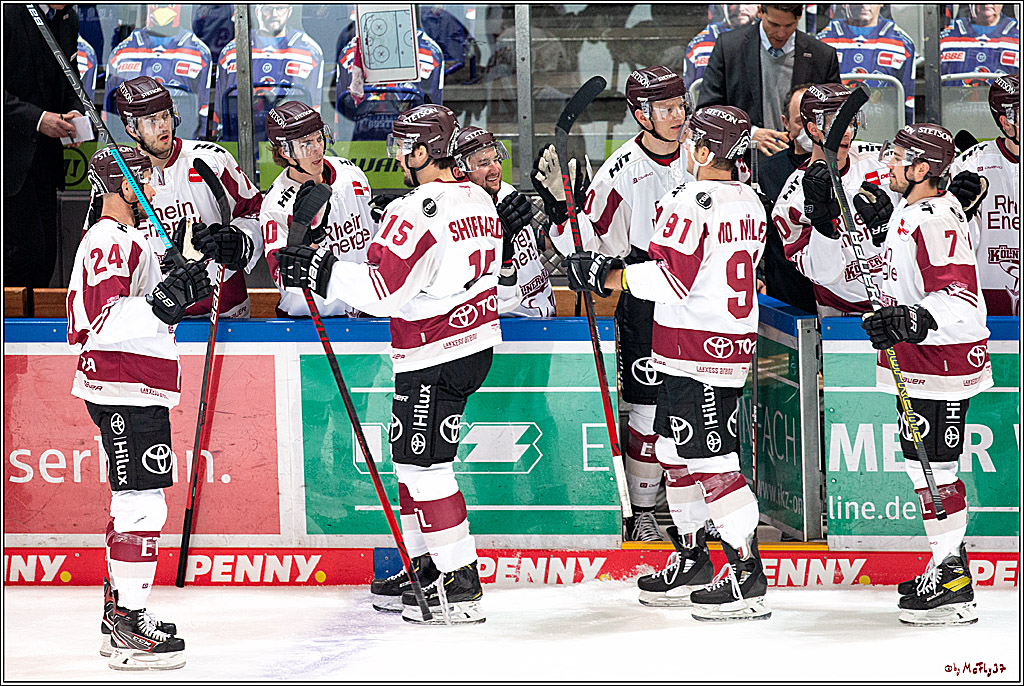 PENNY DEL;  Iserlohn Roosters - Koelner Haie; Iserlohn, 13.01.2021